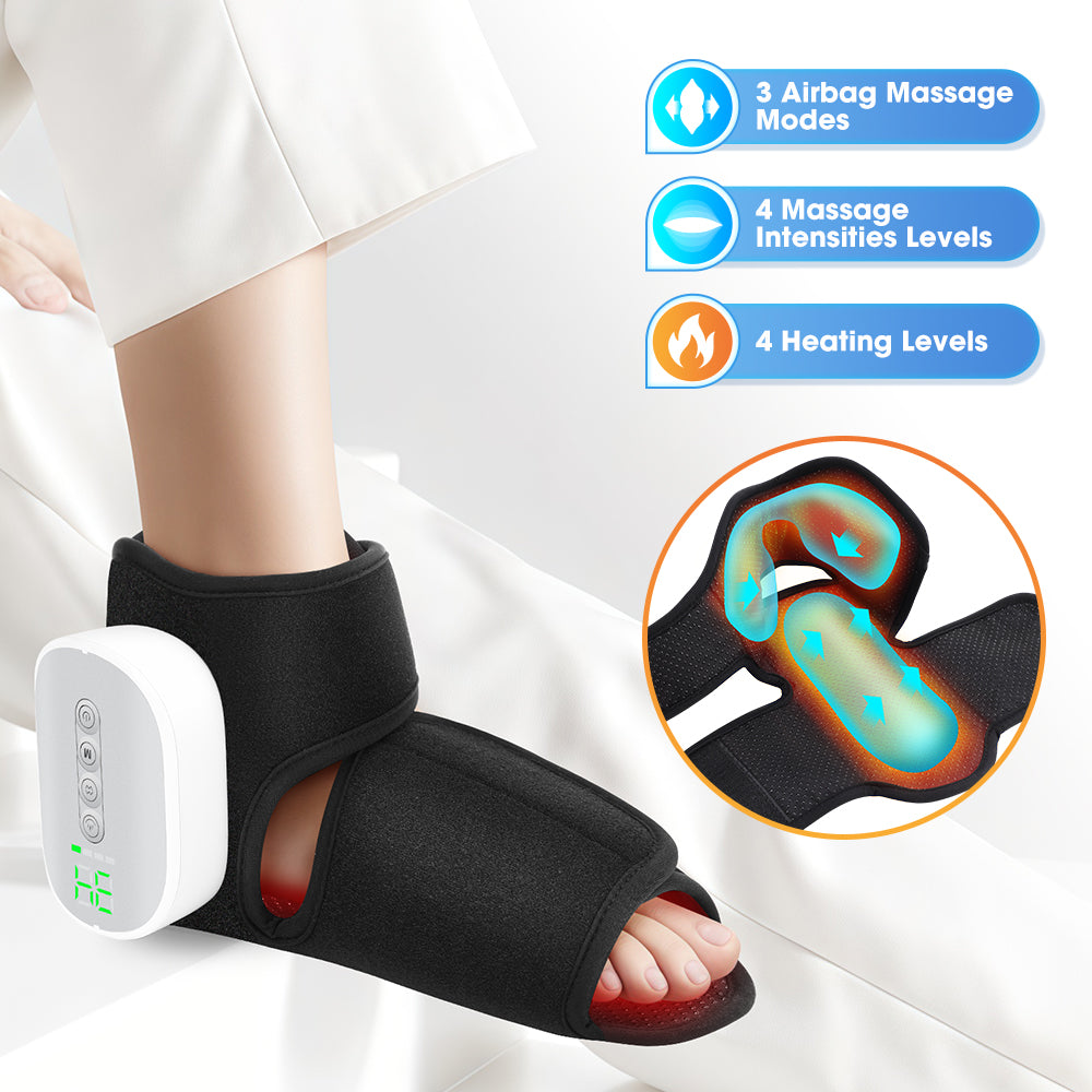 CloudWrap Cordless Foot & Ankle Massager with Heat