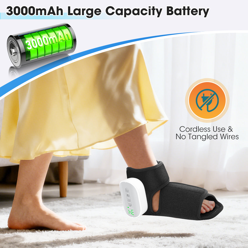 CloudWrap Cordless Foot & Ankle Massager with Heat