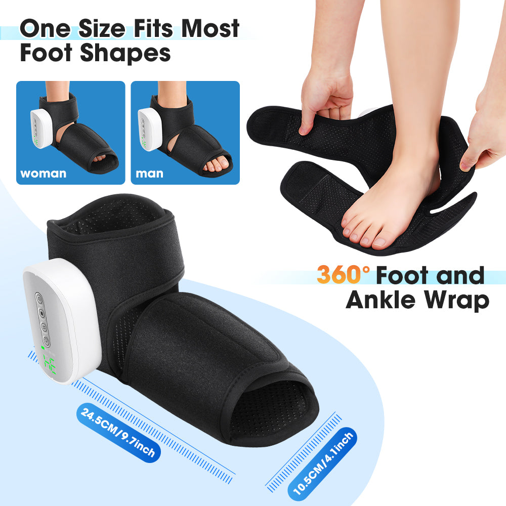 CloudWrap Cordless Foot & Ankle Massager with Heat