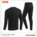 Smart Heated Thermal Underwear Set with Portable Battery