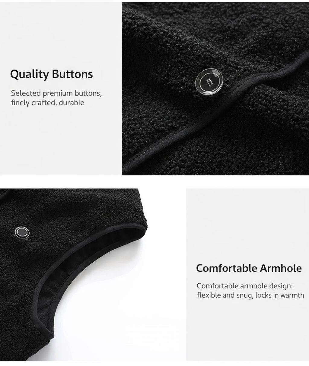 USB-Powered Smart Heated Vest