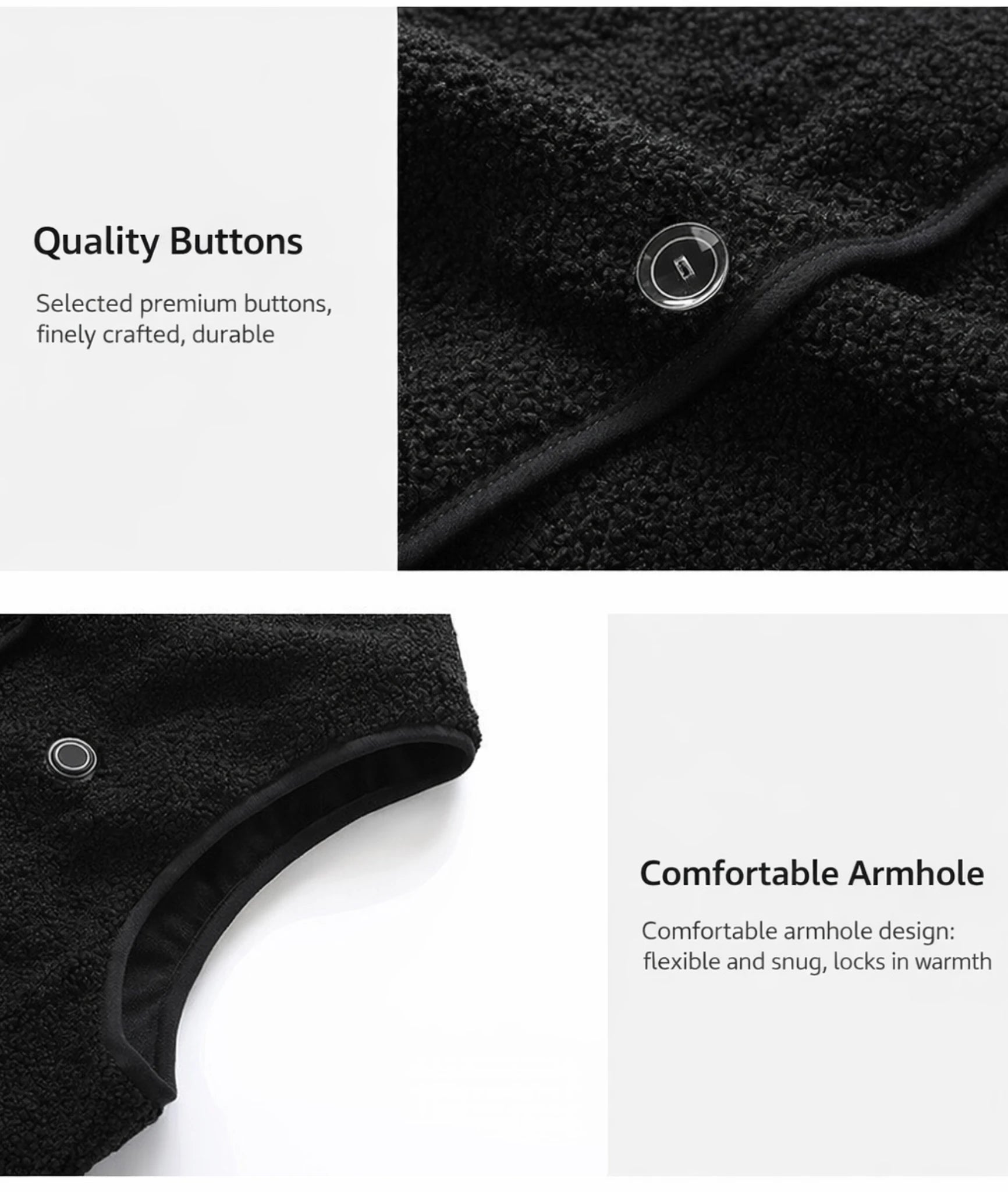 USB-Powered Smart Heated Vest