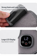 Graphene Heat & Vibration Therapy Wrap – Smart Ankle & Foot Massager for Deep Warm Relief