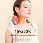 Premium Smart Heated Neck & Shoulder Massager – Deep Tissue Trapezius & Cervical Recovery System