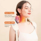 Premium Smart Heated Neck & Shoulder Massager – Deep Tissue Trapezius & Cervical Recovery System