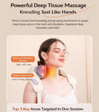 Premium Smart Heated Neck & Shoulder Massager – Deep Tissue Trapezius & Cervical Recovery System