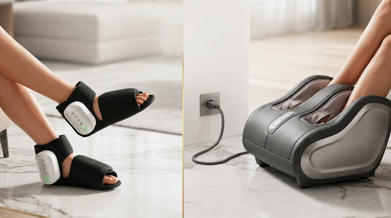 Cordless vs Plug-In Foot Massagers: Which One Is Right for You?
