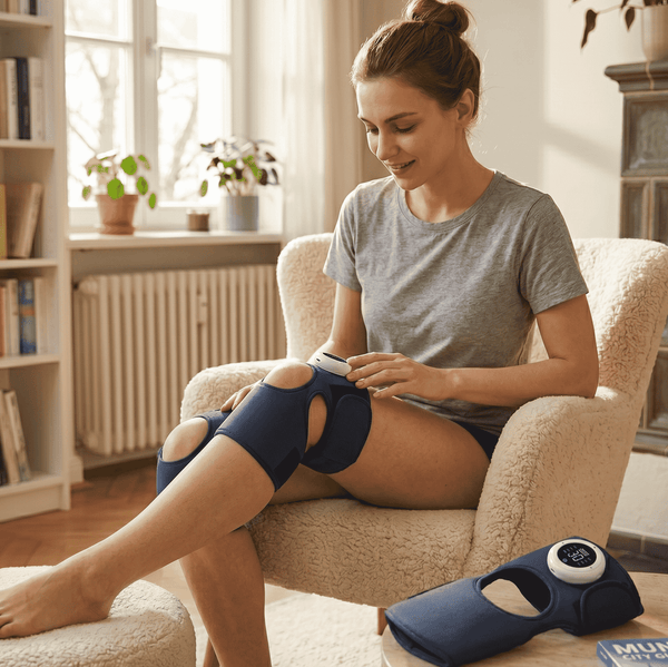 EMS Knee Brace – Wireless Pain Relief & Recovery Support
