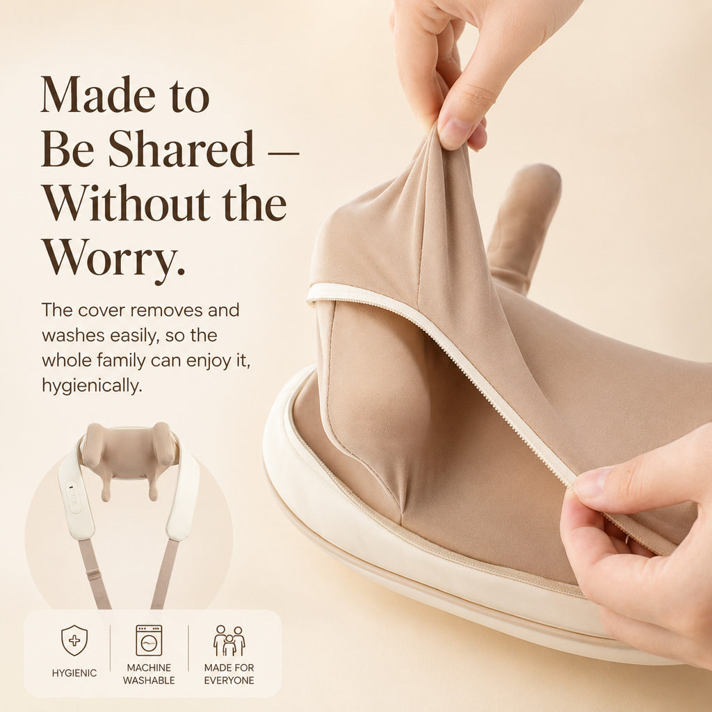 Ergonomic Adjustable Neck & Shoulder Massager