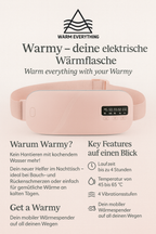 Warmy - Deine elektrische Wärmeflasche