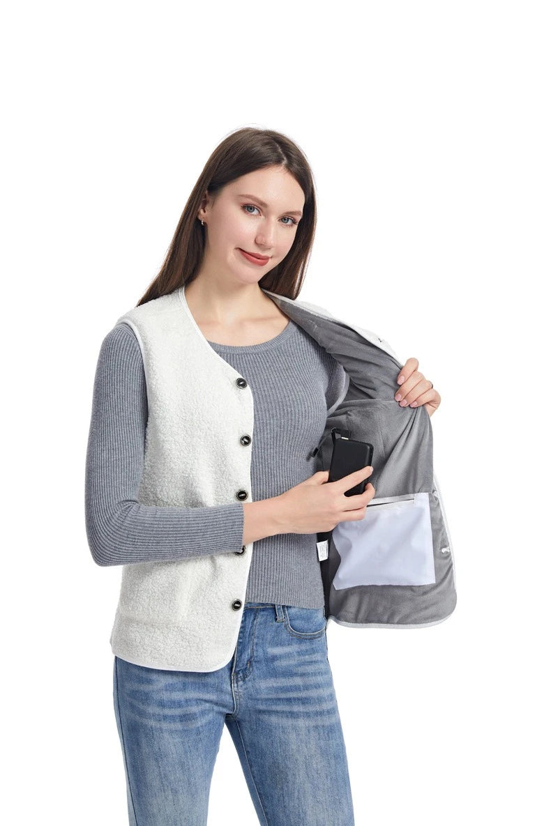 USB-Powered Smart Heated Vest