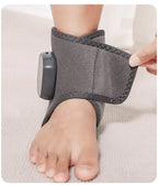 Graphene Heat & Vibration Therapy Wrap – Smart Ankle & Foot Massager for Deep Warm Relief