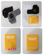 Graphene Heat & Vibration Therapy Wrap – Smart Ankle & Foot Massager for Deep Warm Relief